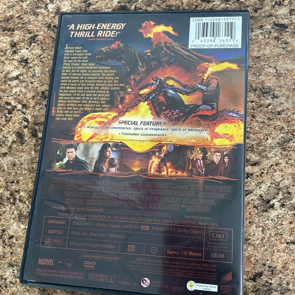 Ghost Rider DVD - Picture 3 of 4